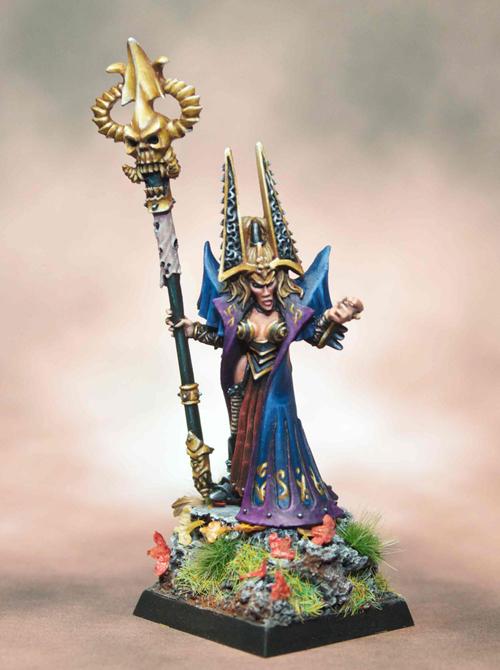 Warhammer Fantasy Dark Elf Sorceress Plastic Sealed Games